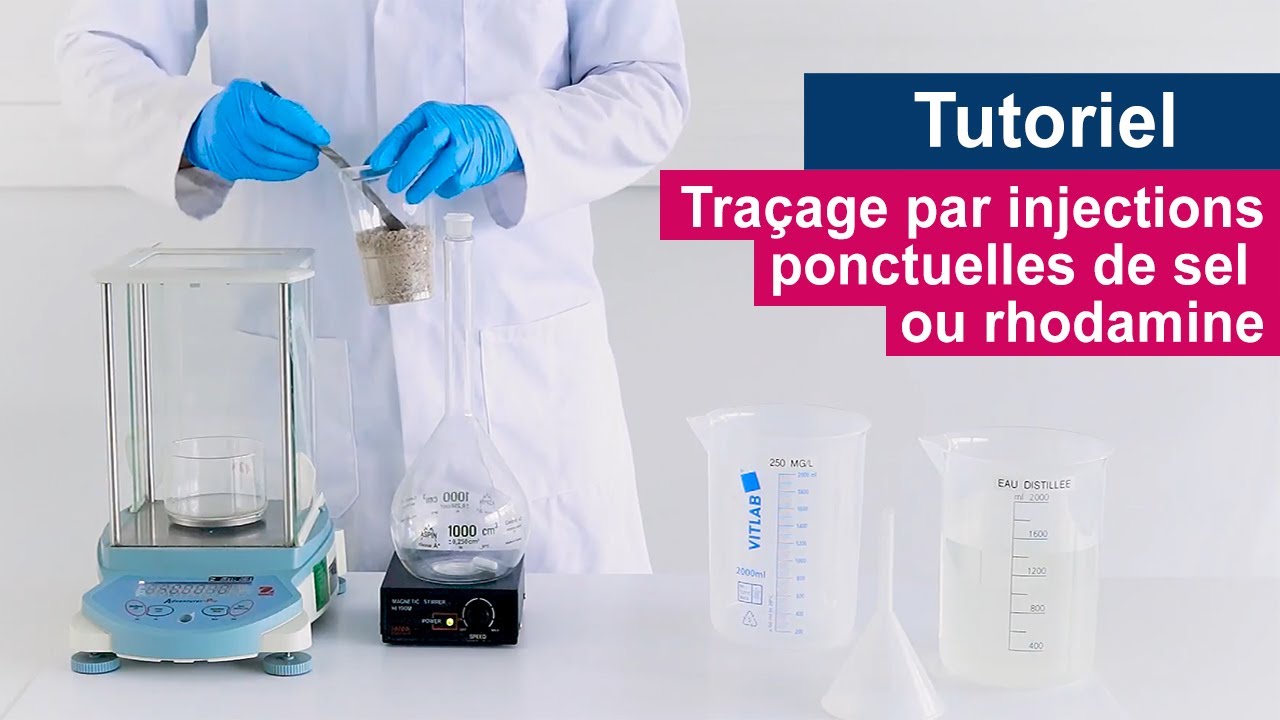 Le traçage en réseau d'assainissement | Outil de vérification des débitmètres